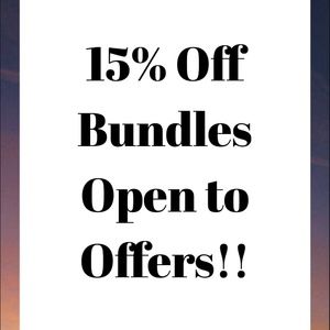 15% off bundles 2 or more